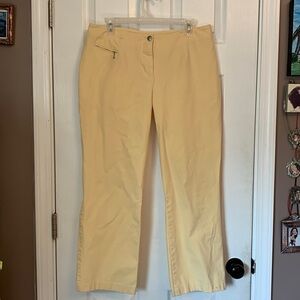 Vanilia butter yellow pants